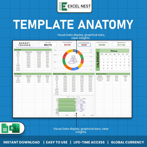 Budget Tracke Template