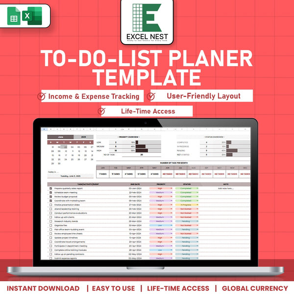 To Do List Planner Template